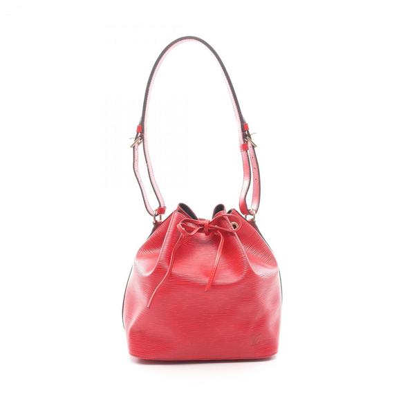LOUIS VUITTON Red Leather Shoulder Bag - Picture 1 of 11